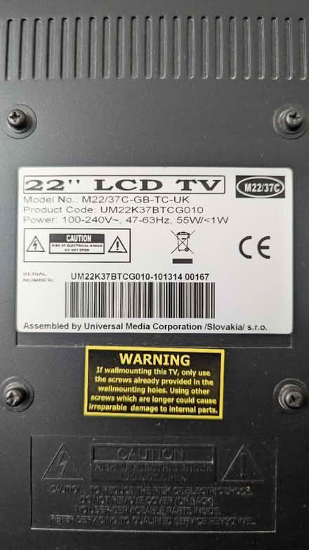 Photo of free TV 22 Inch (Felpham PO226) #4