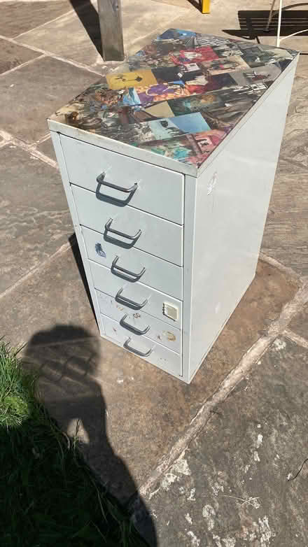 Photo of free Small filing cabinet (Stacey Bank S6) #1