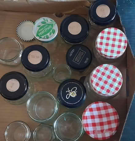 Photo of free Various used jam jars as picture (Haslingfield CB23) #1