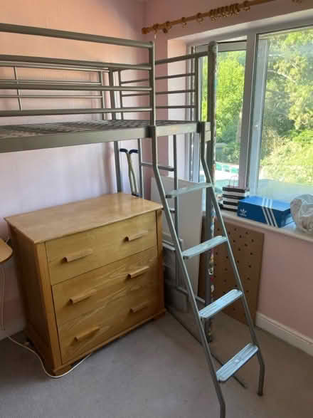 Photo of free Bunk Bed with Desk and book rack (Harpenden AL5) #2