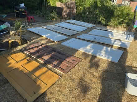 Photo of free Solid Four Panel Doors x10 (Frecheville S12) #2