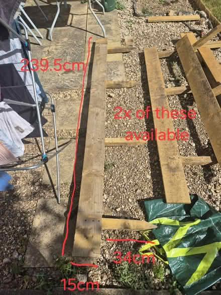 Photo of free Treated gravel board lawn edging (Ruislip HA4) #4