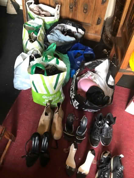 Photo of free 8 bags of women’s clothing 8-10 (Elkstone GL53) #2