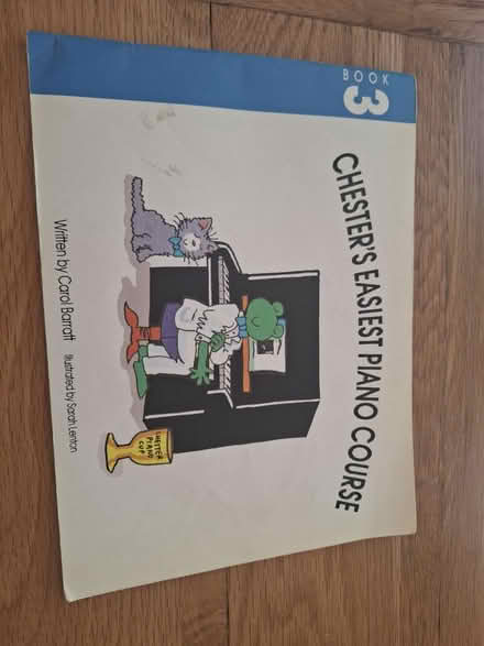 Photo of free Chester's easiest piano course book (BS30) #1