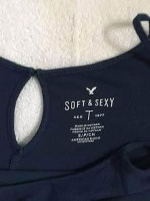 Photo of free Ladies navy short top Small (L5L 5P5) #2