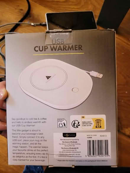 Photo of free USB cup warmer with USB-A end (Timperley WA15) #2