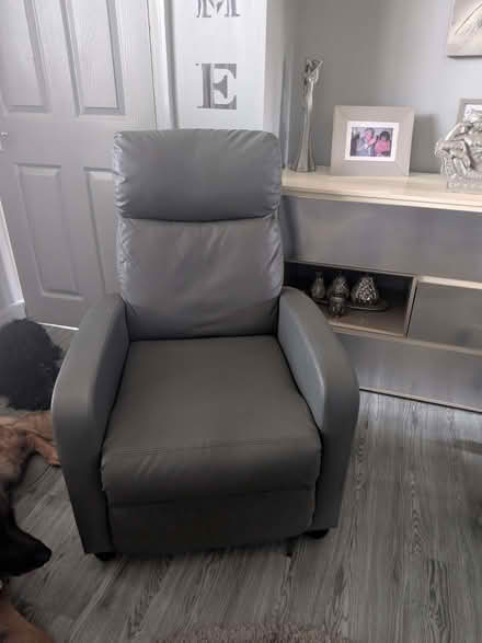 Photo of free Leather Manual Recliner Chair (Grimesthorpe S4) #1