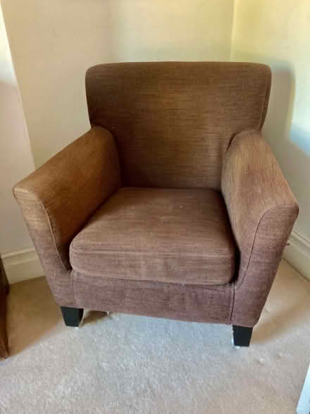 Photo of free Brown arm chair (St Margarets TW1) #1