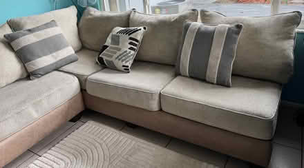 Photo of free 3-piece sectional w/chaise (Venice) #3