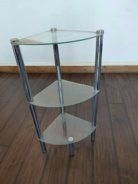Photo of free Glass corner shelves (Darnall S9) #1
