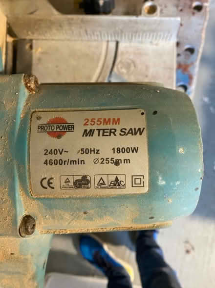 Photo of free Proto Power 255 mm Miter Saw (Penrith) #4