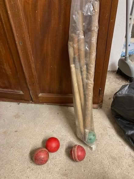 Photo of free Cricket stumps and balls (The Folly BN7) #1
