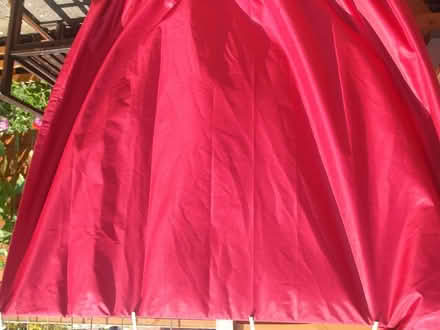 Photo of free Pair of red blackout curtains (Stretford M32) #1