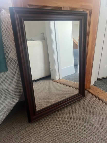 Photo of free Mahogany mirror (Dun Laoghaire) #1