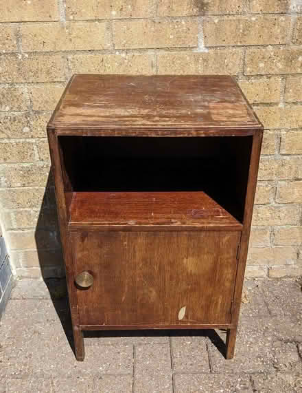 Photo of free Bedside Cabinet (Needs TLC). (Lipson PL4) #1