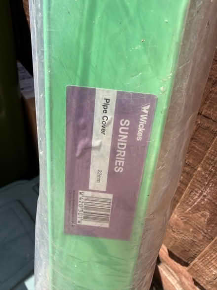 Photo of free White pipe cover (Harwell OX11) #1