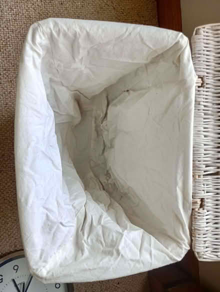 Photo of free Small wicker laundry basket (Quernmore LA2) #2