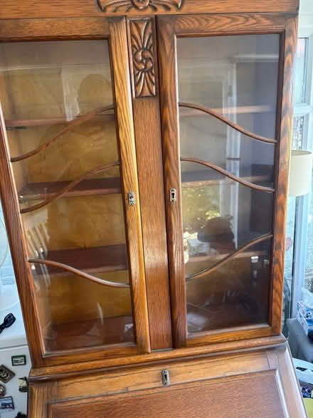 Photo of free Bureau / display cabinet (South Wingfield DE55) #2