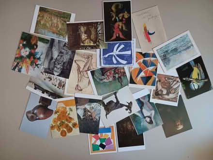Photo of free art postcards (Liskeard PL14) #1