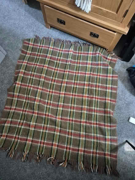 Photo of free Tartan blanket (Minster Lovell OX29) #1