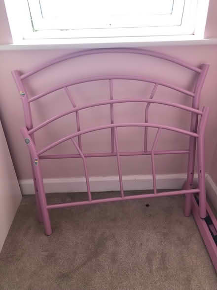 Photo of free Single bed metal bed frame (Dublin 14) #2