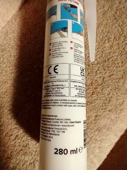 Photo of free Silicone sealant tube (Endmoor LA8) #3