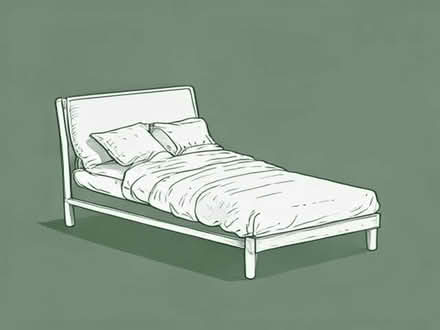 Photo of across the bed wheeled bed table. (Woodstock OX20) #1