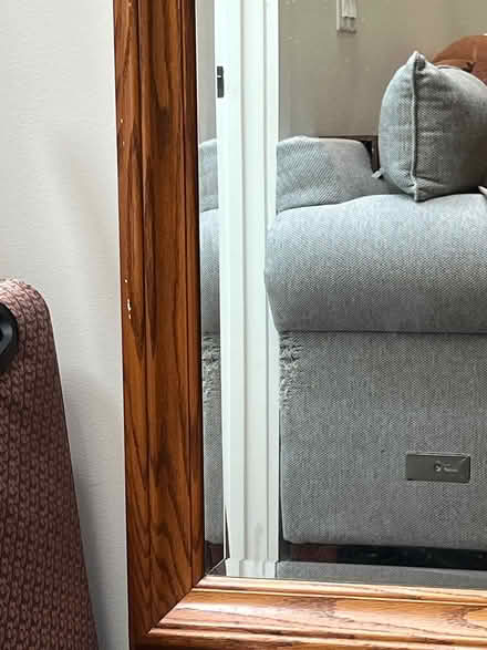Photo of free gray 82” couch loveseat (downtown newhaven (state/court) #4