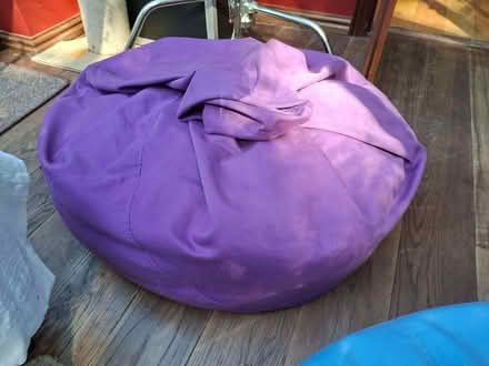 Photo of free Bean bag, purple (Taverham NR8) #2
