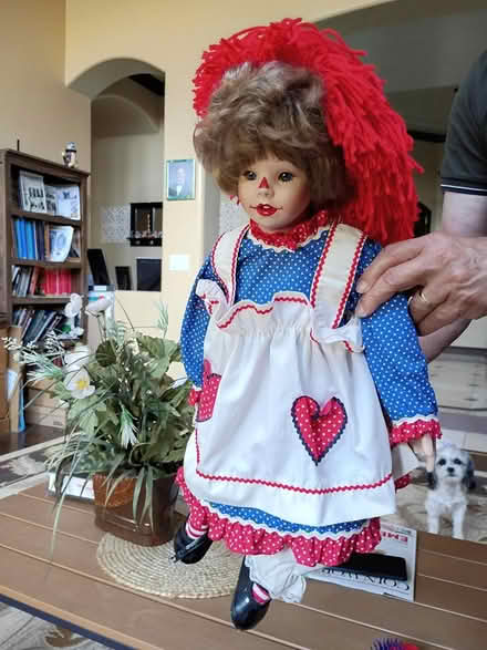 Photo of free large raggedy ann doll (west Roseville) #3