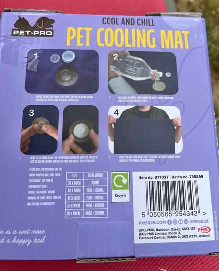 Photo of free Pet cooling mat (small) (Littlehampton, BN17) #2