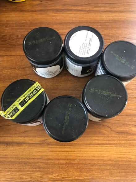 Photo of free Benjamin Moore, paint sample pots (Cavendish DE23) #1