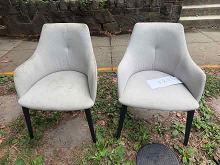 Photo of free Fabric dining chairs (Bloomingdale, Washington DC) #2