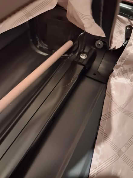 Photo of free Suitcase w-cracked wheel base (Beacon Hill) #4
