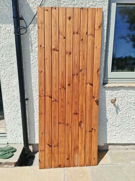 Photo of free Pine door (Helton CA10) #1