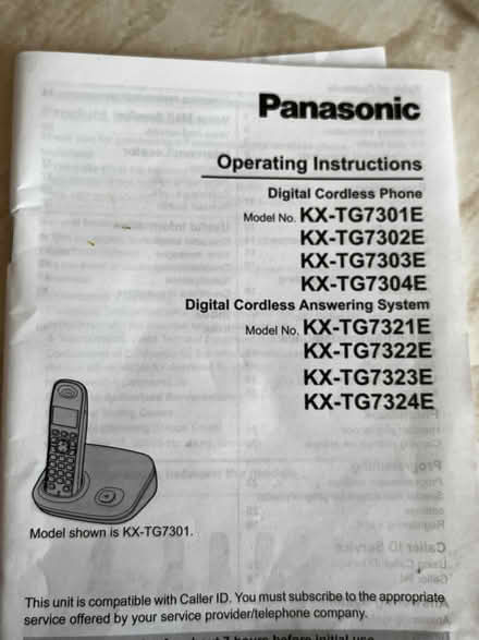 Photo of free Panasonic Digital Telephone (Greaves LA1) #4