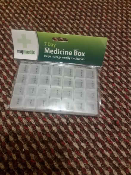 Photo of free Pill organiser (Felixstowe, IP11) #1