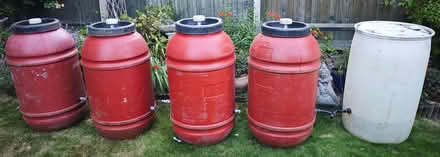 Photo of free 5x 200L rainwater barrels (Sholden CT14) #1