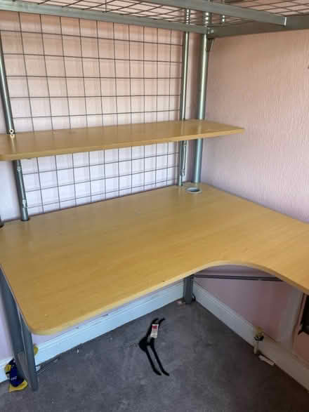 Photo of free Bunk Bed with Desk and book rack (Harpenden AL5) #4