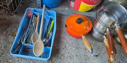 Photo of free Saucepans and cutlery (Woodley RG6) #2