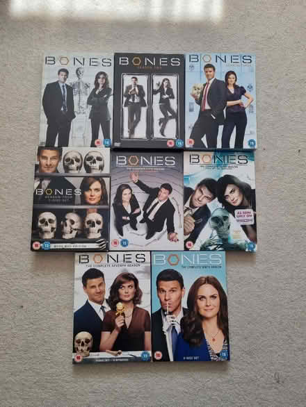Photo of free Bones Dvds Series 1-7 & 9 (Carshalton SM5) #2