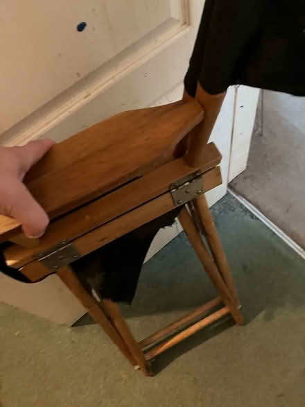 Photo of free Directors chair - torn seat (Billesley B28) #3