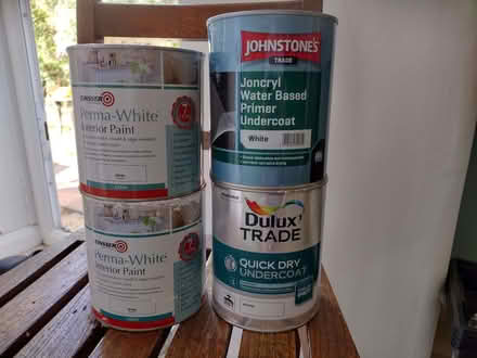 Photo of free A job lot of paint tins (untested) (Catford SE6) #3