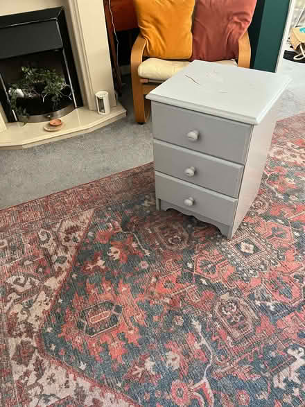 Photo of free Solid pine bedside chest of drawers (Kings Langley WD4) #1