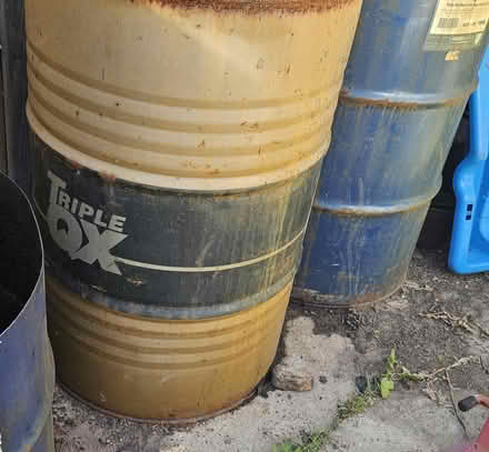 Photo of free 205 Litres oil drums, to make BBQ's (Liverpool L26) #1