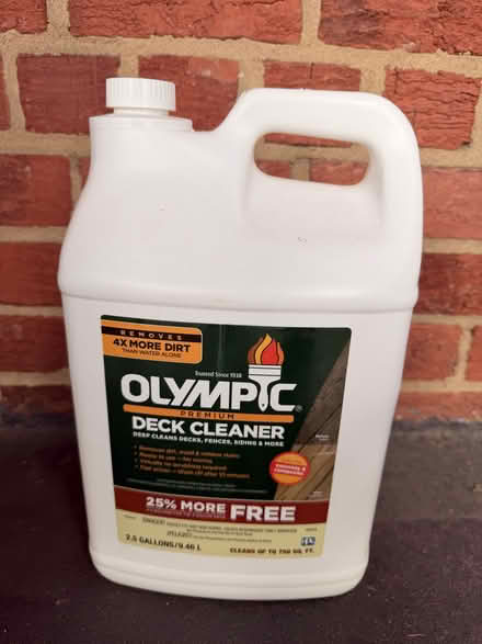 Photo of free Olympic Deck Cleaner (1/2 full) (near Fort Totten metro) #1