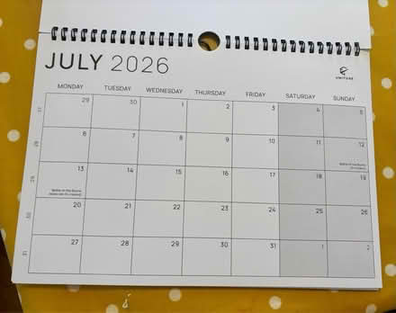 Photo of free Calendar 2026/2027 (Bromley / Hayes BR2) #2