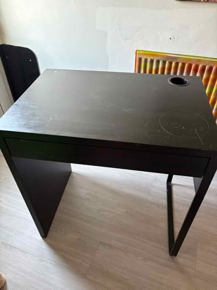 Photo of free Small black desk (Knotty ash Liverpool) #1
