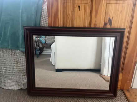 Photo of free Mahogany mirror (Dun Laoghaire) #2