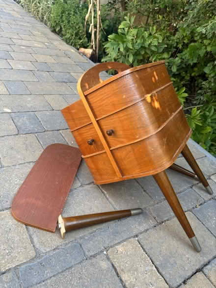 Photo of free Mid century sewing box (broken) (Keyford area, Frome, BA11) #1